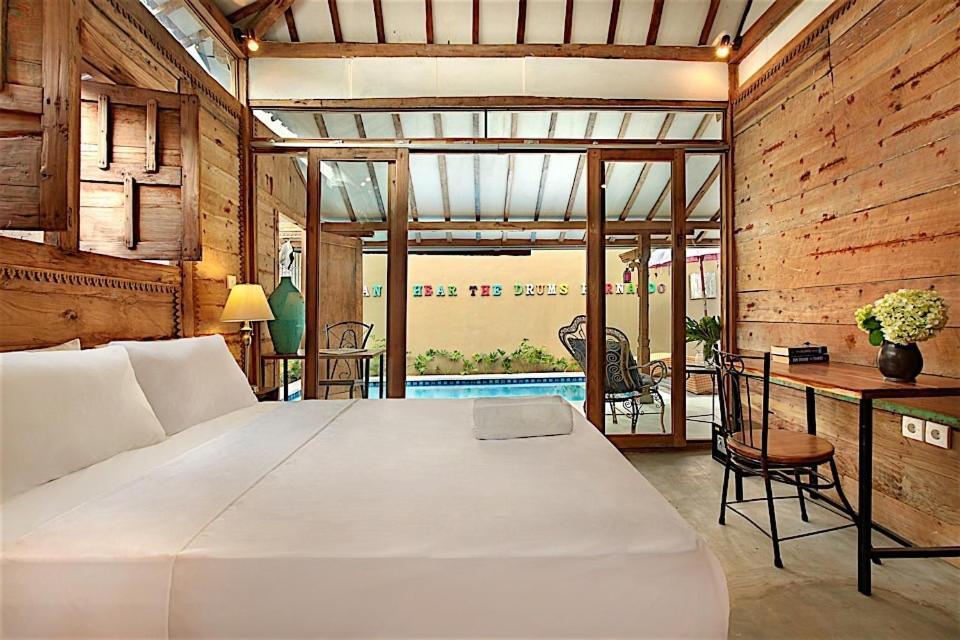 Villa Joglo Batu Belig Canggu  Ngoại thất bức ảnh