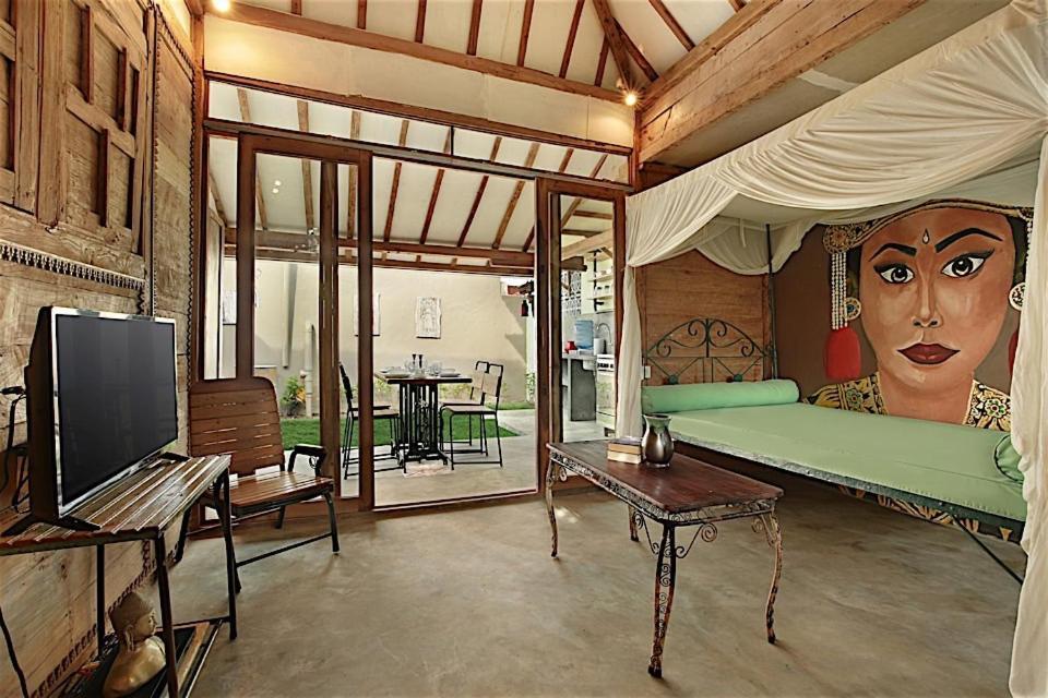 Villa Joglo Batu Belig Canggu  Ngoại thất bức ảnh