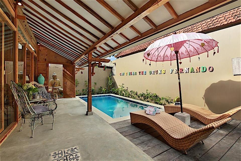 Villa Joglo Batu Belig Canggu  Ngoại thất bức ảnh